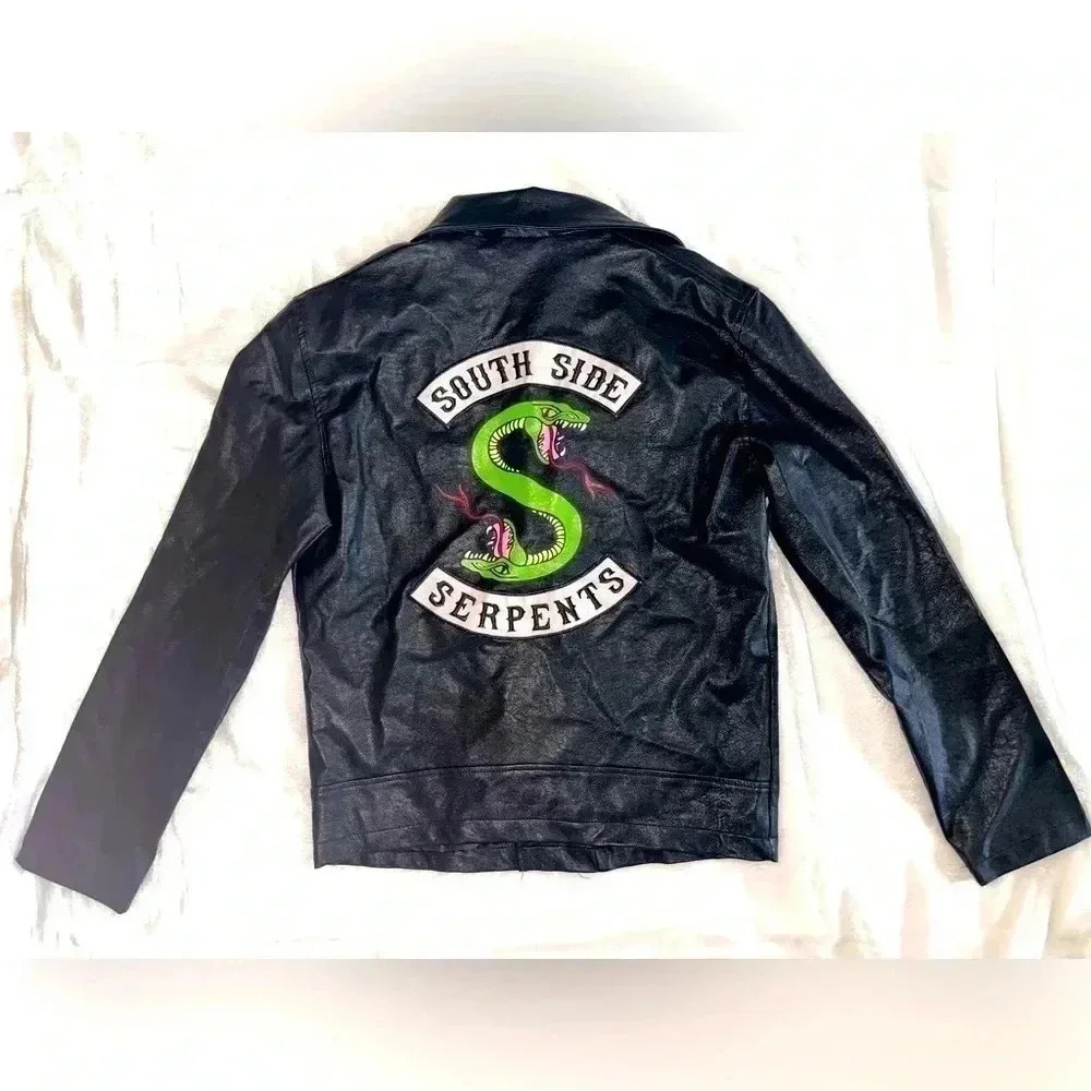 Riverdale South Side Serpents Motorcycle Jacket - Picture 1 of 3